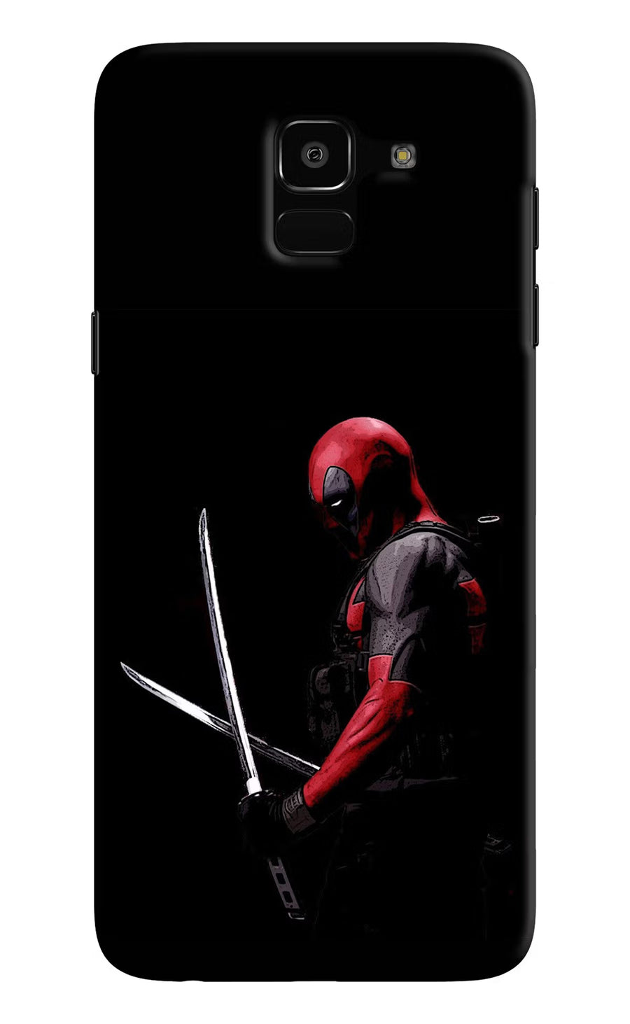 Deadpool Samsung J6 Back Cover, Hard case