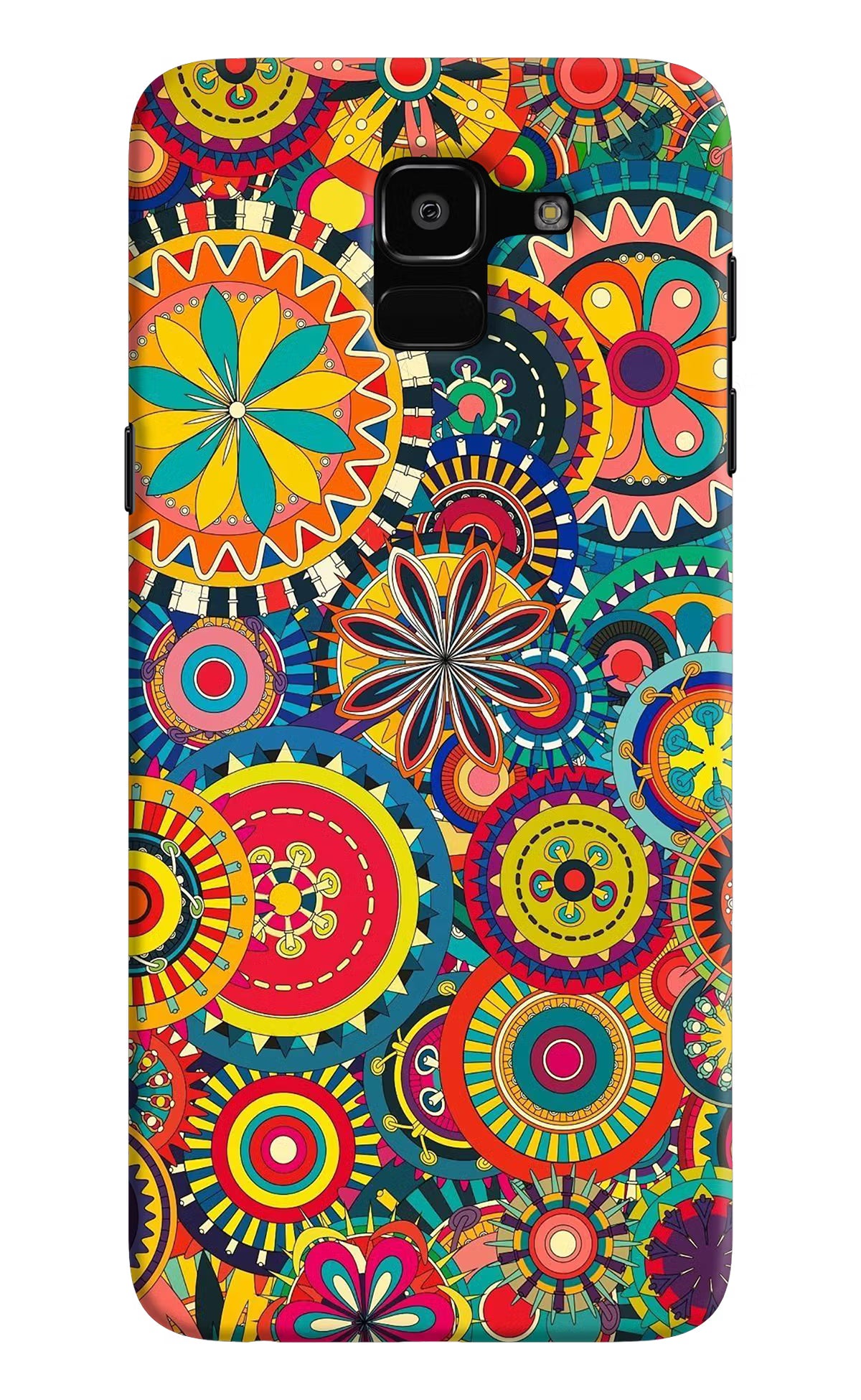 Gol Gol Art Samsung J6 Hard Case Back Cover by Casekaro