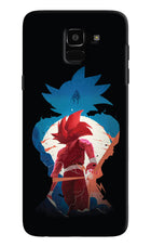 Goku Samsung J6 Hard Case Back Cover by Casekaro
