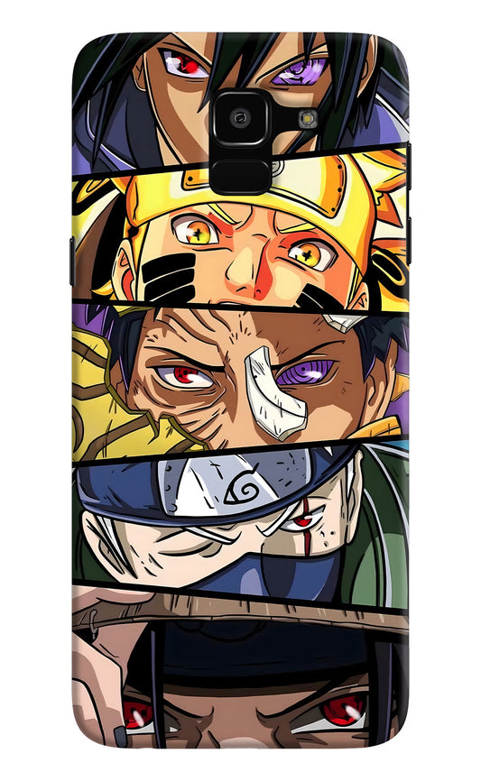 Naruto Character Samsung J6 Hard Case Back Cover by Casekaro