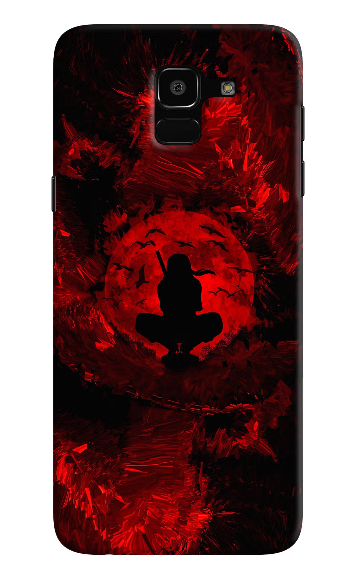 Itachi Uchiha Samsung J6 Hard Case Back Cover by Casekaro