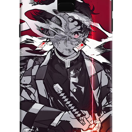Demon Slayer Samsung J6 Hard Case Back Cover by Casekaro