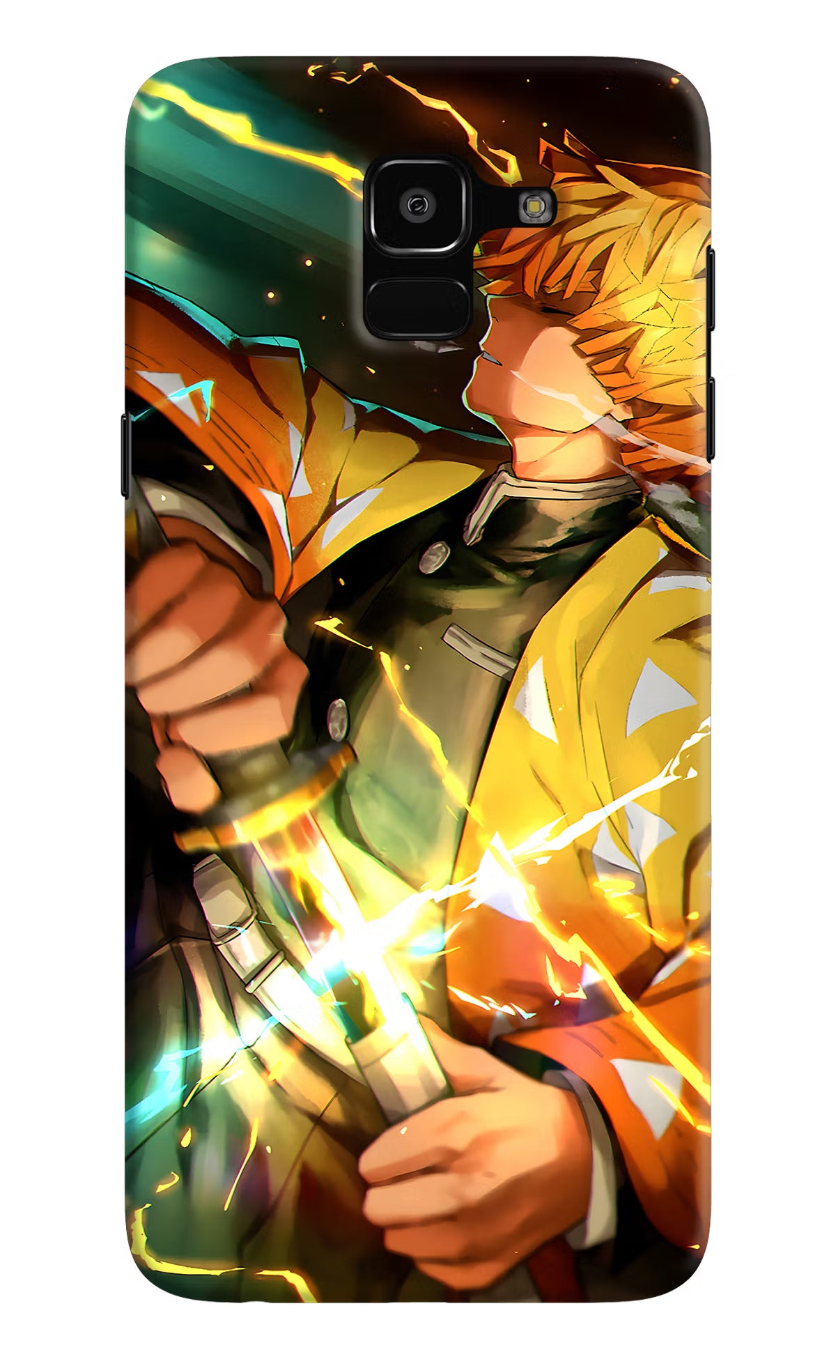 Demon Slayer Samsung J6 Hard Case Back Cover by Casekaro