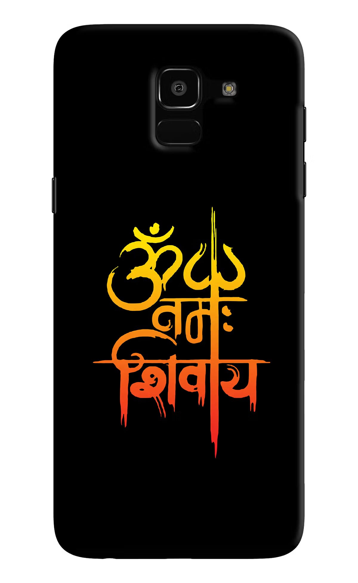 Om Namah Shivay Samsung J6 Hard Case Back Cover by Casekaro