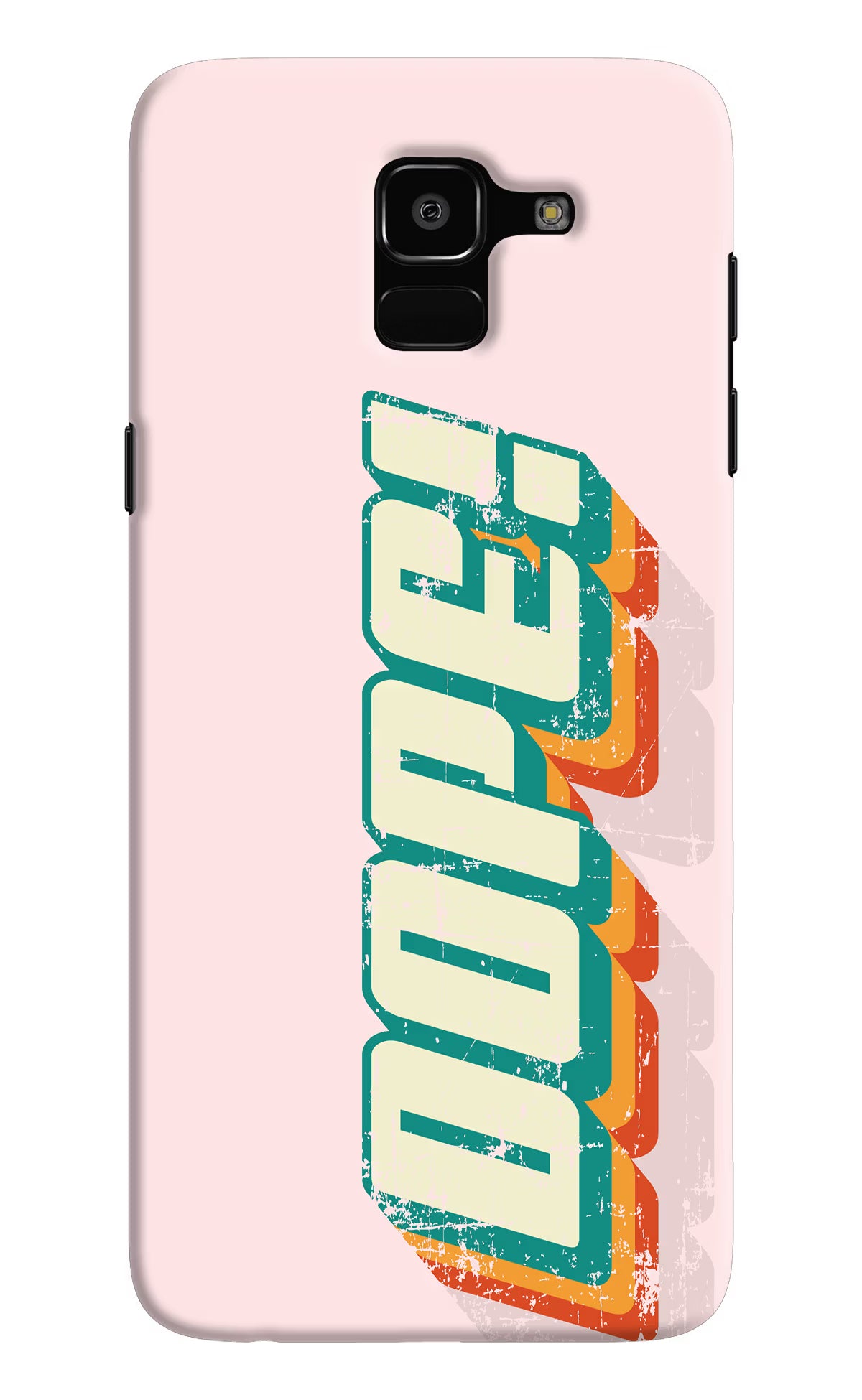 Dope Samsung J6 Hard Case Back Cover by Casekaro