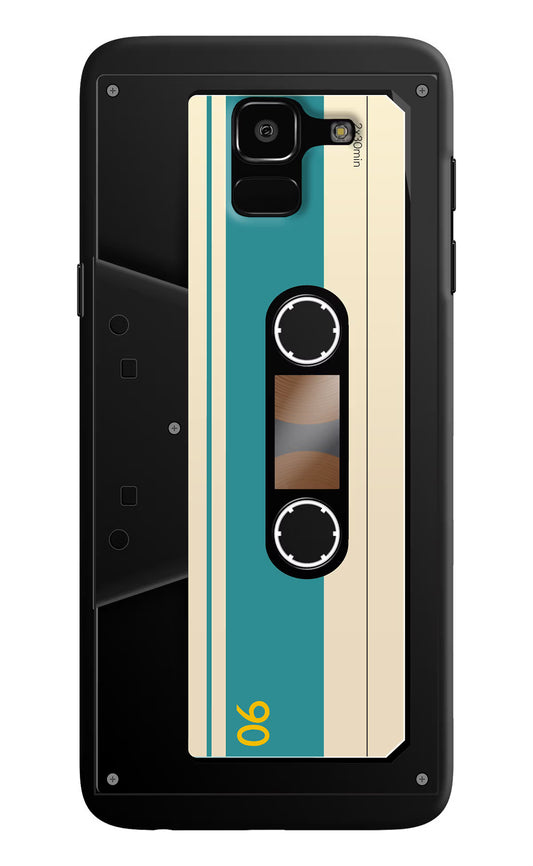 Cassette Samsung J6 Hard Case Back Cover by Casekaro