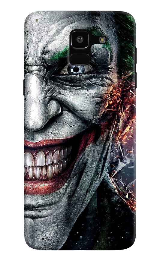 Joker Cam Samsung J6 Hard Case Back Cover by Casekaro
