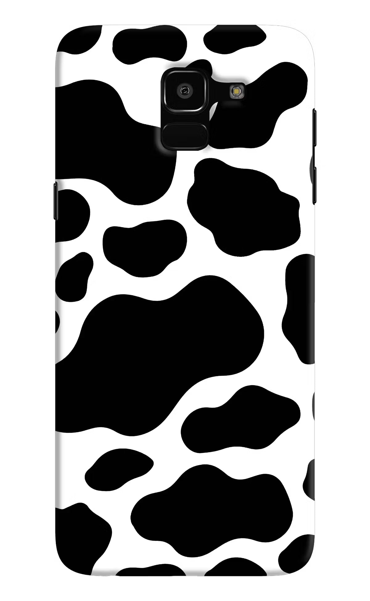 Cow Spots Samsung J6 Hard Case Back Cover by Casekaro