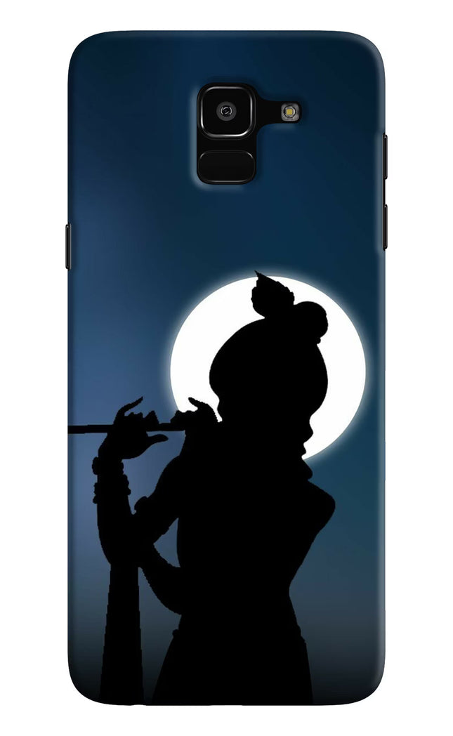 Shri Krishna Silhouette Samsung J6 Hard Case Back Cover by Casekaro