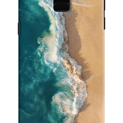 Ocean Beach Samsung J6 Hard Case Back Cover by Casekaro