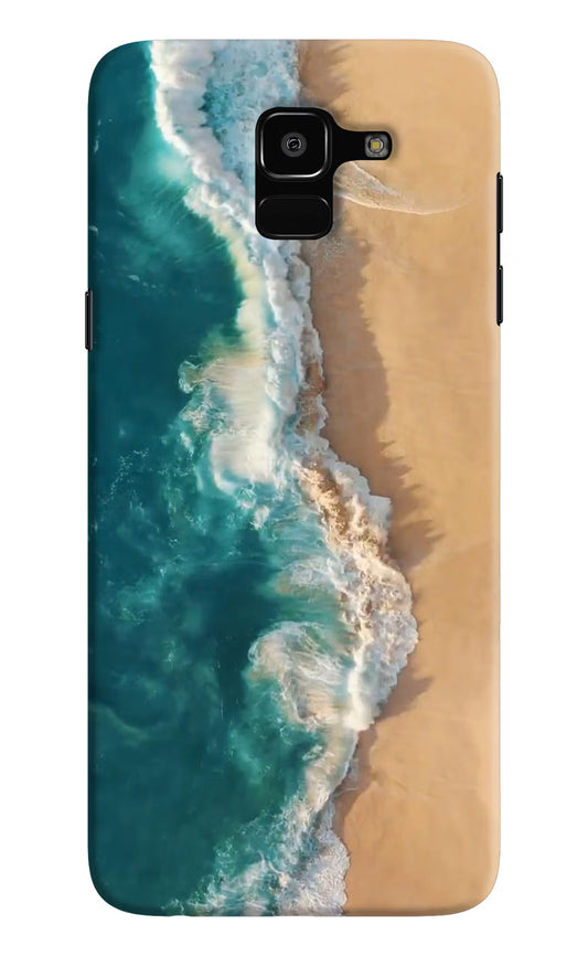 Ocean Beach Samsung J6 Hard Case Back Cover by Casekaro
