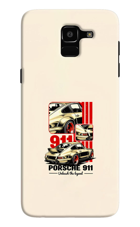 Classic Porsche 911 Samsung J6 Hard Case Back Cover by Casekaro