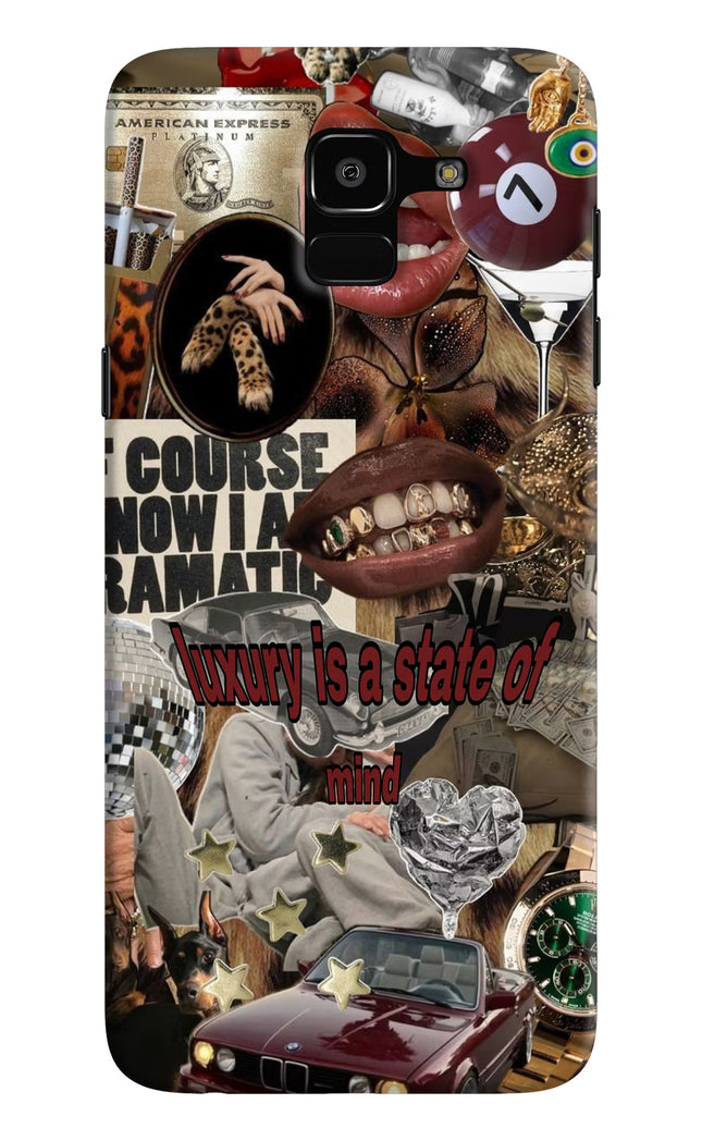 Luxury Samsung J6 Hard Case Back Cover by Casekaro