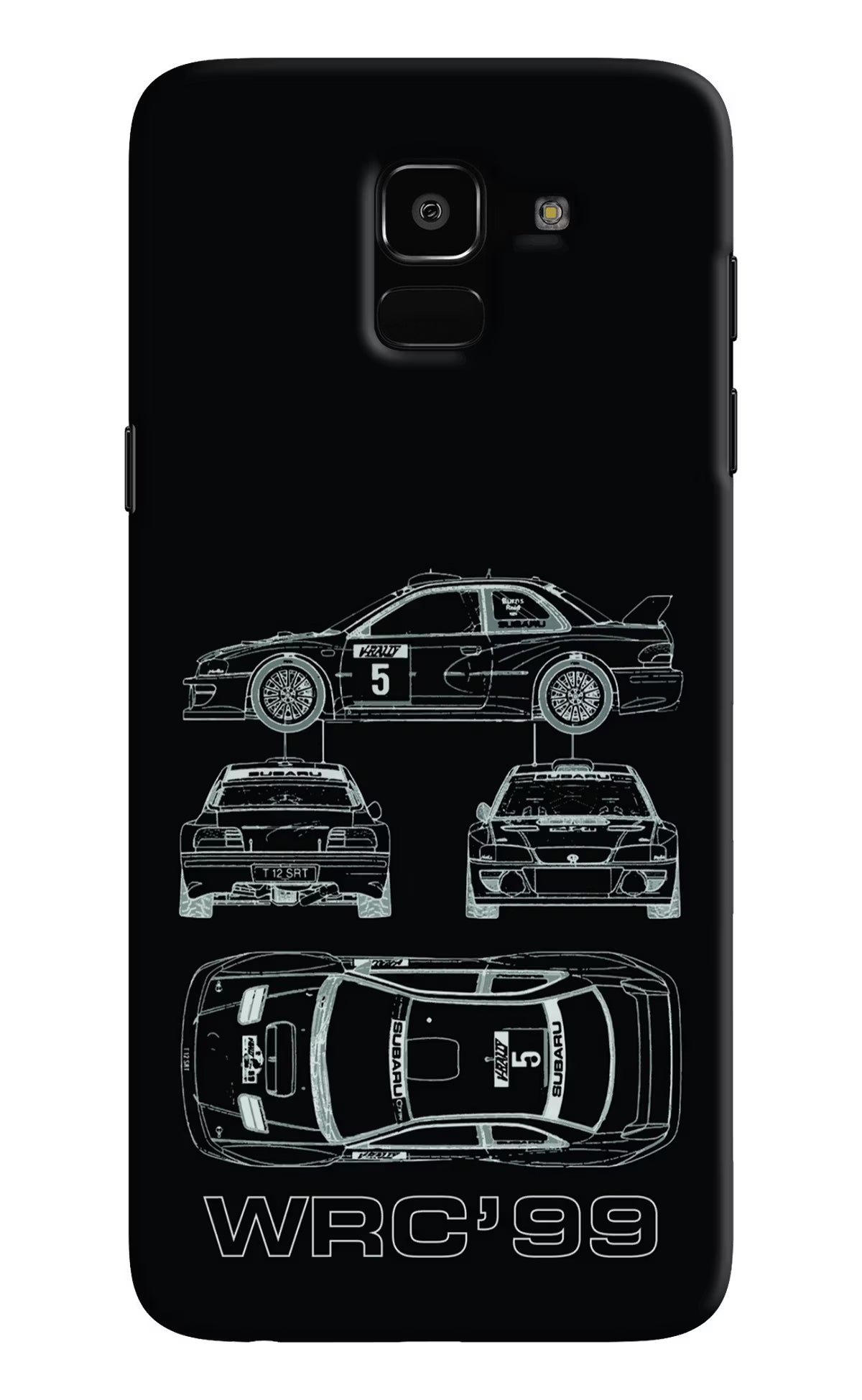 WRC'99 Samsung J6 Back Cover