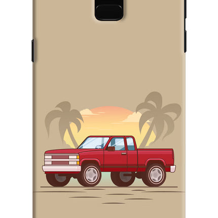 Desert Classic Drive Samsung J6 Hard Case Back Cover by Casekaro