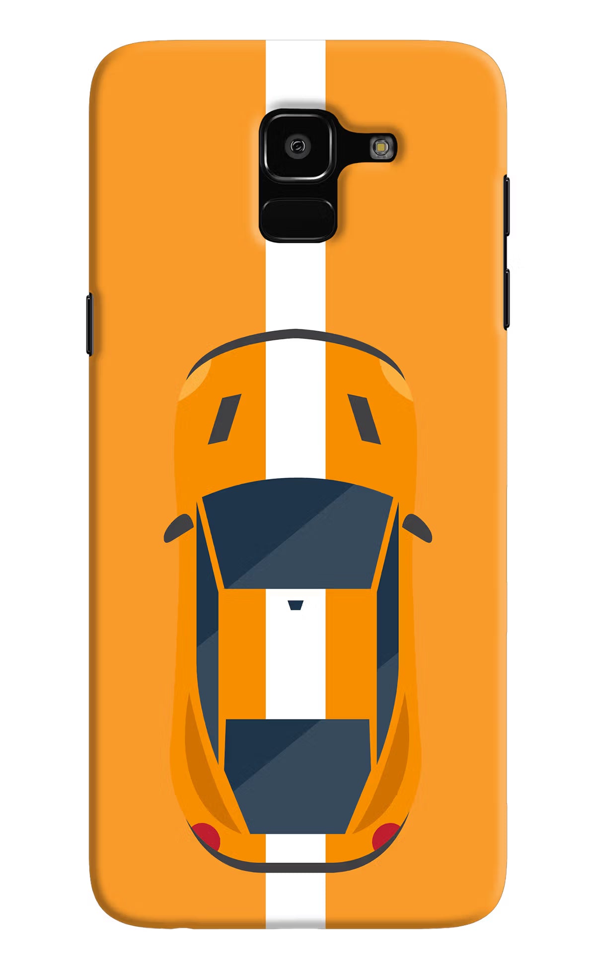 Highway Pursuit Samsung J6 Hard Case Back Cover by Casekaro