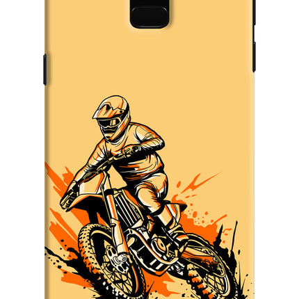 Off-Road Fury Samsung J6 Hard Case Back Cover by Casekaro