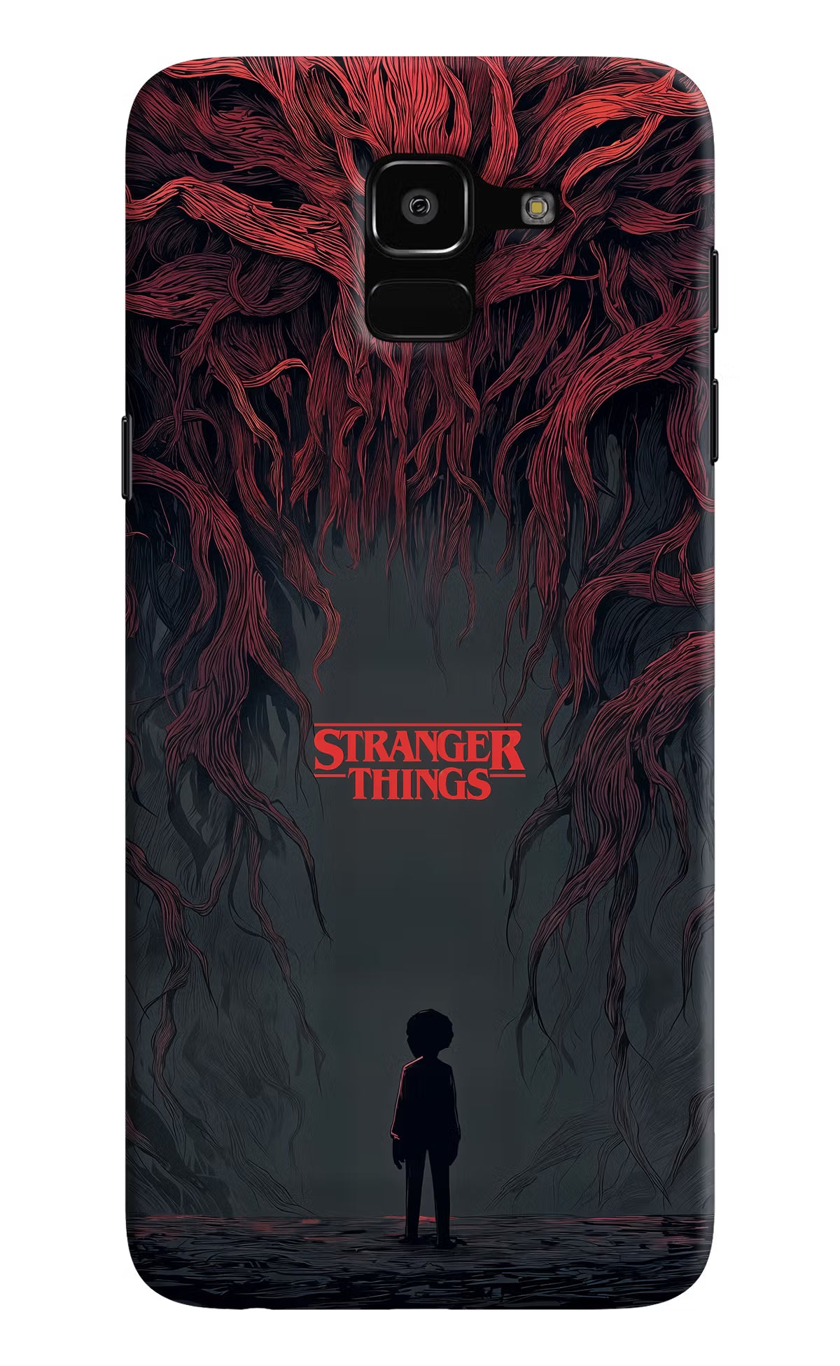 Ordinary Things Dark Side Samsung J6 Hard Case Back Cover by Casekaro
