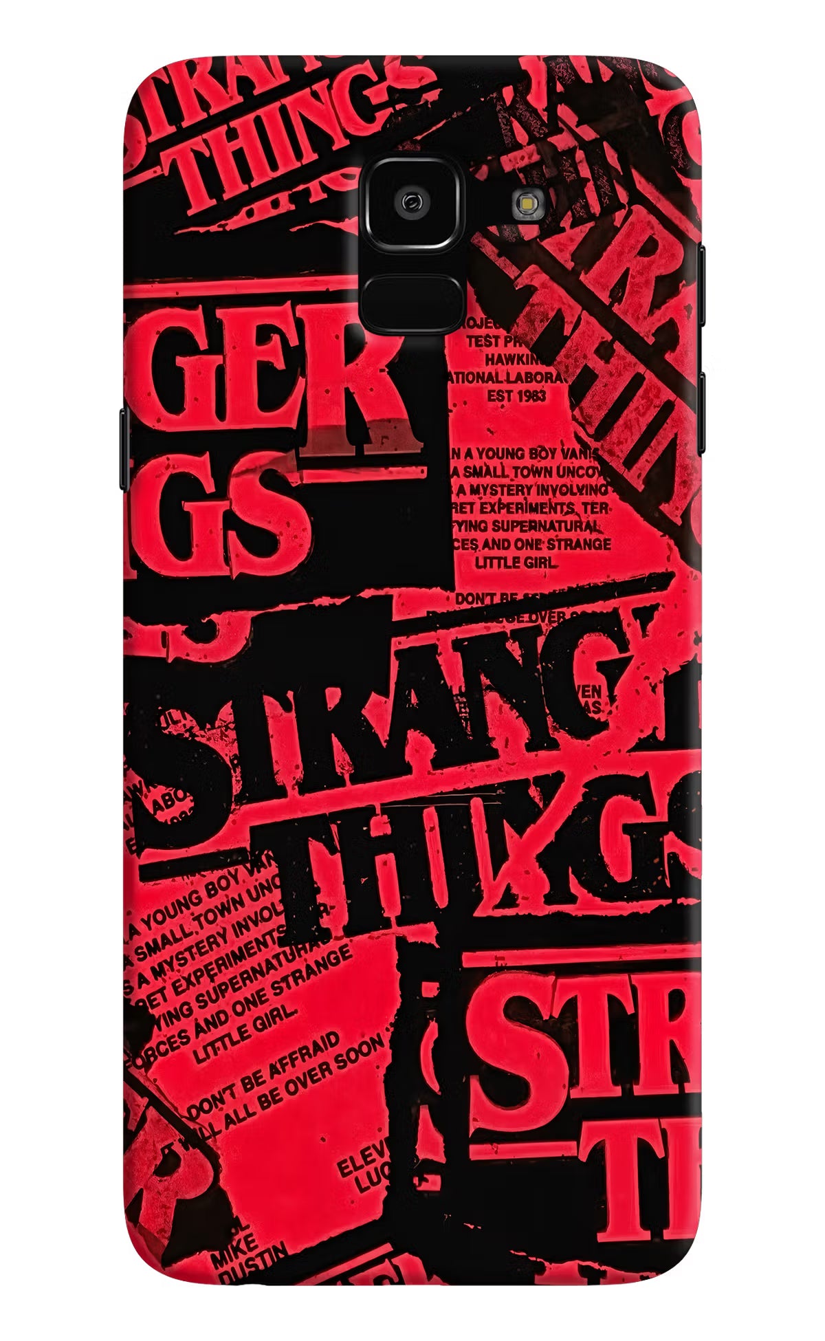 Ordinary Things Samsung J6 Hard Case Back Cover by Casekaro