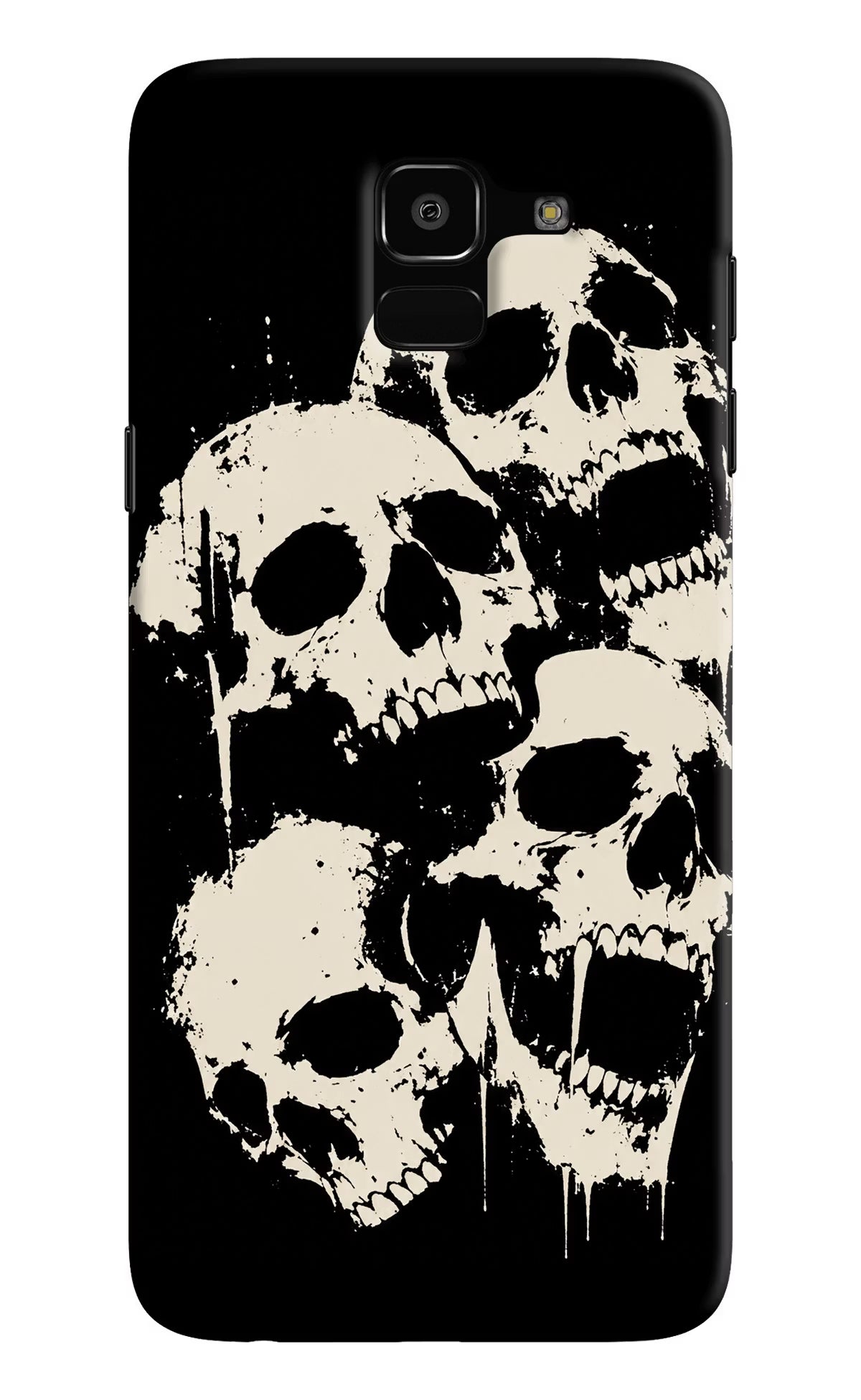 Dead Stack Samsung J6 Hard Case Back Cover by Casekaro
