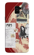 Taylor Swift Samsung J6 Hard Case Back Cover by Casekaro