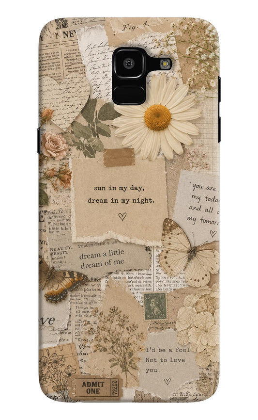 Vintage case Samsung J6 Back Cover