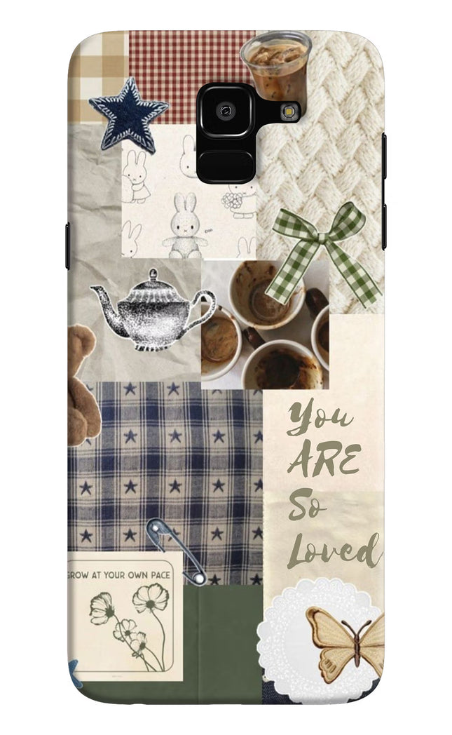 Cookie Samsung J6 Hard Case Back Cover by Casekaro
