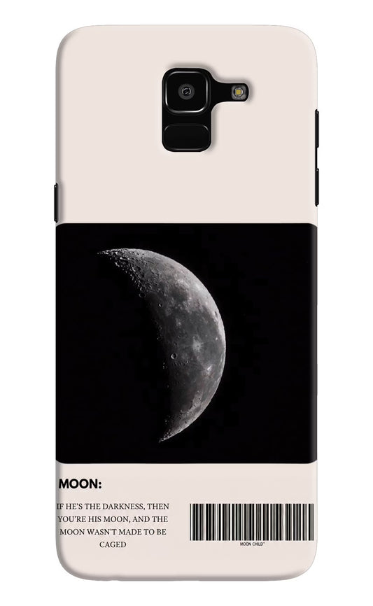 Moon Phase Samsung J6 Hard Case Back Cover by Casekaro