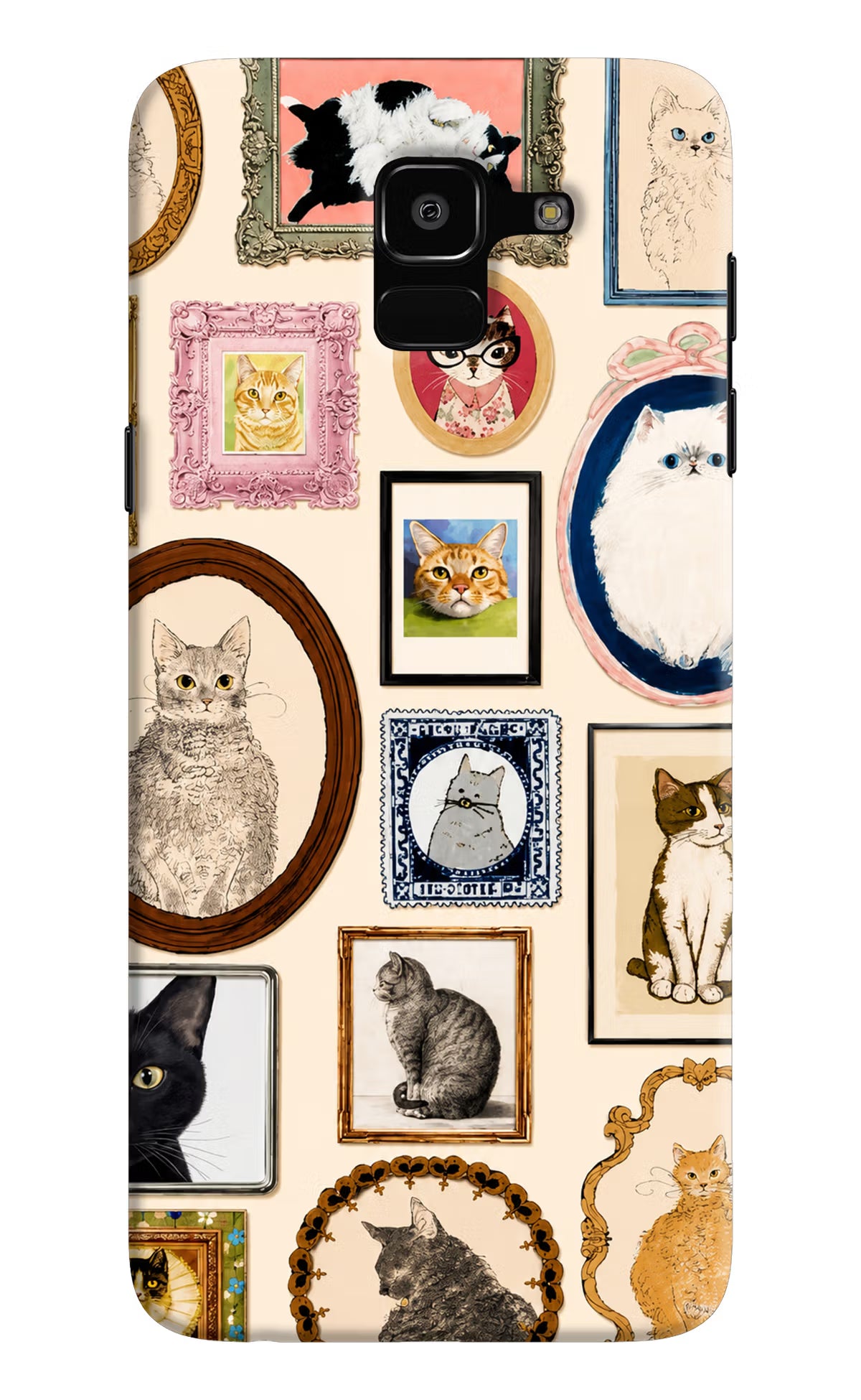 Mirror Cats Samsung J6 Back Cover