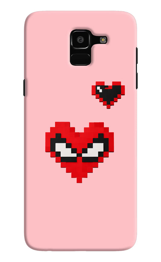 Gwen Heart Samsung J6 Hard Case Back Cover by Casekaro