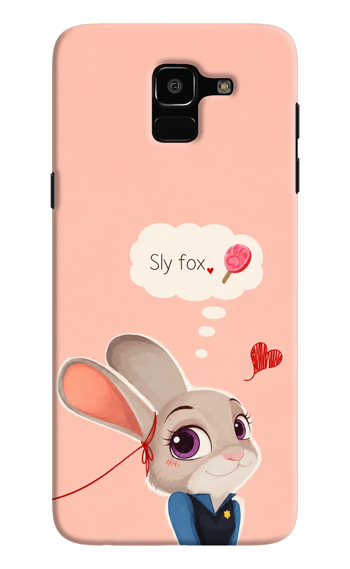 Judy Charm Samsung J6 Back Cover