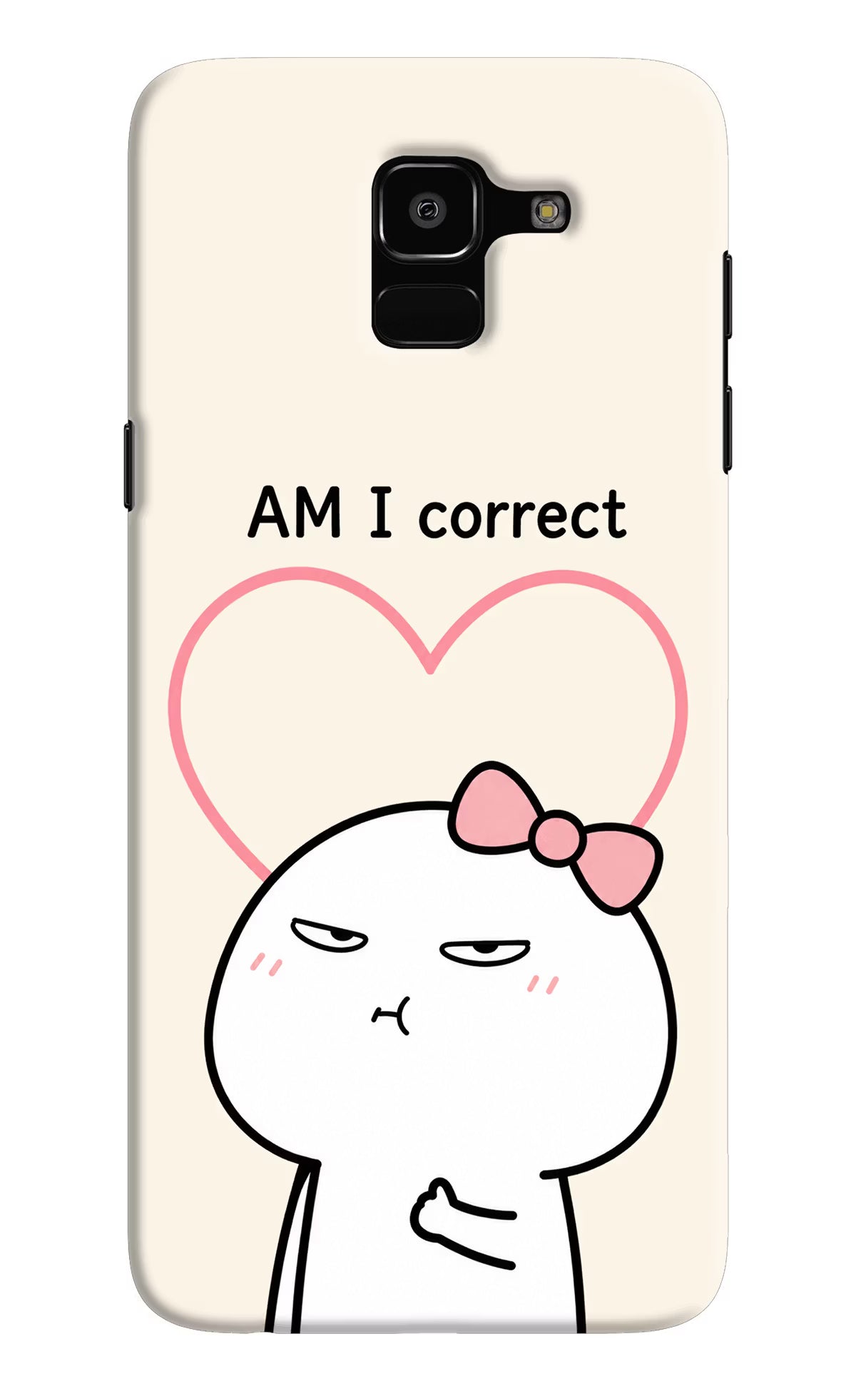 Always Right Samsung J6 Back Cover