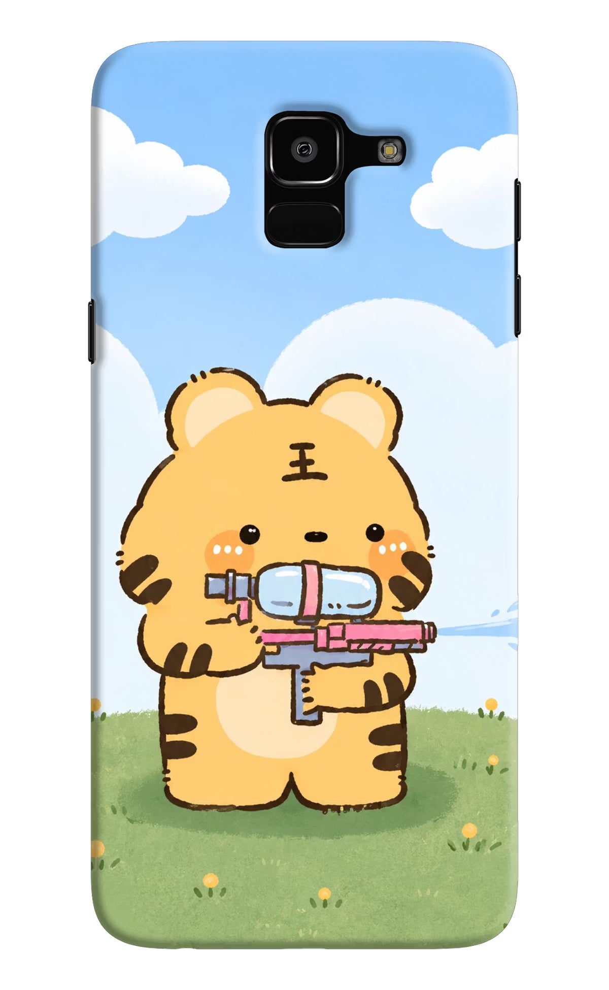 Tiger Treat Samsung J6 Back Cover
