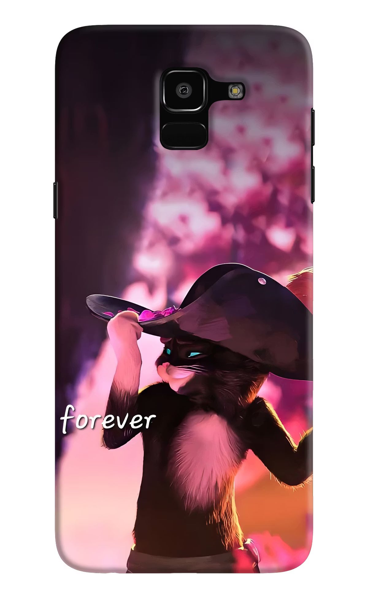 Forever Cat Samsung J6 Back Cover