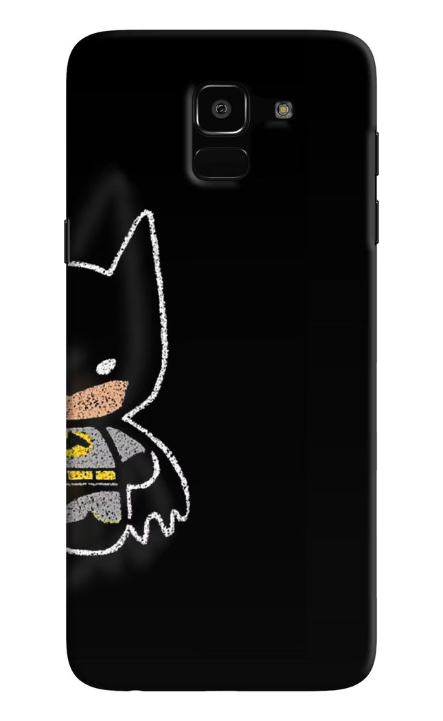 Bat Kitty Samsung J6 Hard Case Back Cover by Casekaro