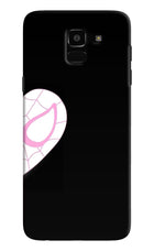 Gwen Mask Samsung J6 Hard Case Back Cover by Casekaro