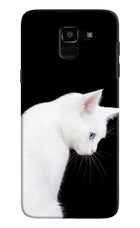 Snow Gaze Samsung J6 Hard Case Back Cover by Casekaro