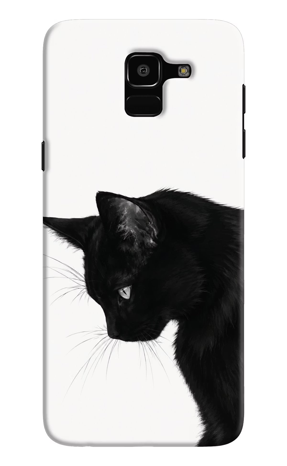 Shadow Gaze Samsung J6 Back Cover