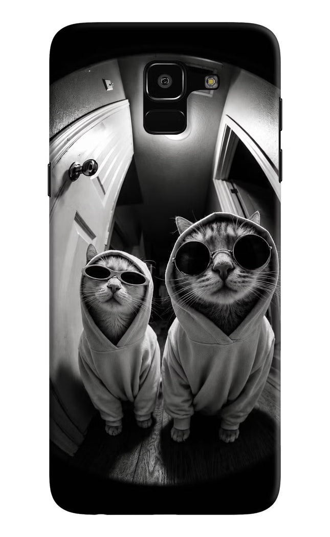 Hood Cats Samsung J6 Hard Case Back Cover by Casekaro