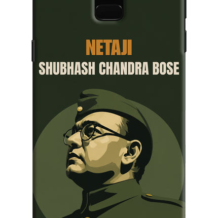 Netaji Legacy Samsung J6 Hard Case Back Cover by Casekaro