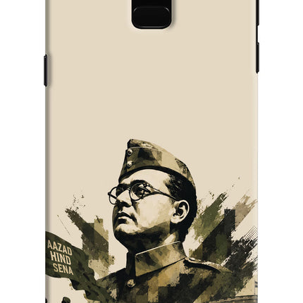 Netaji Rising Samsung J6 Hard Case Back Cover by Casekaro