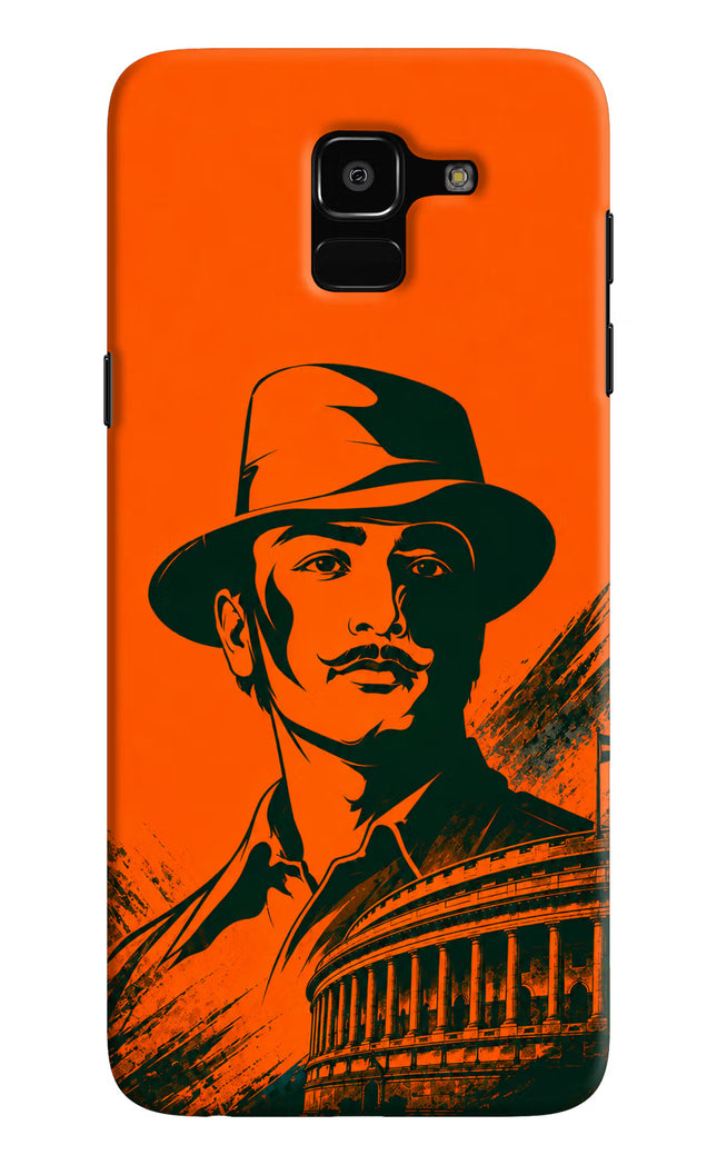 Bhagat Singh Legacy Samsung J6 Hard Case Back Cover by Casekaro