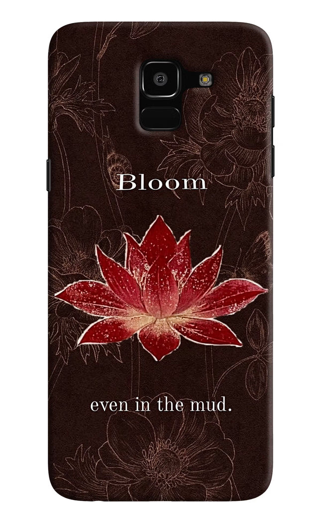 Bloom Samsung J6 Hard Case Back Cover by Casekaro