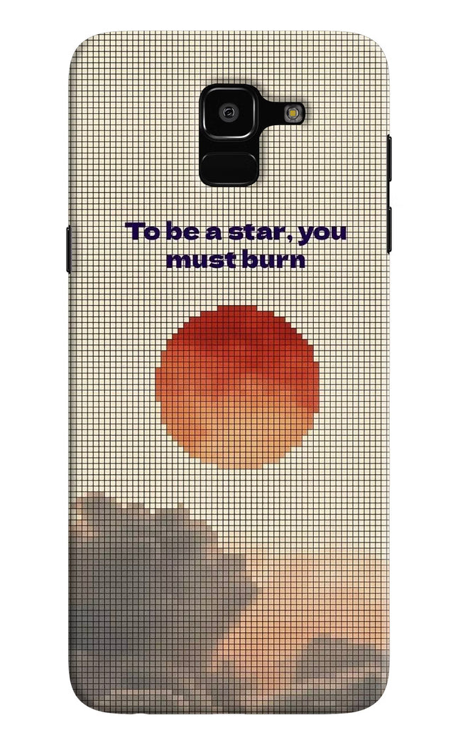 Pixel Sun Samsung J6 Hard Case Back Cover by Casekaro