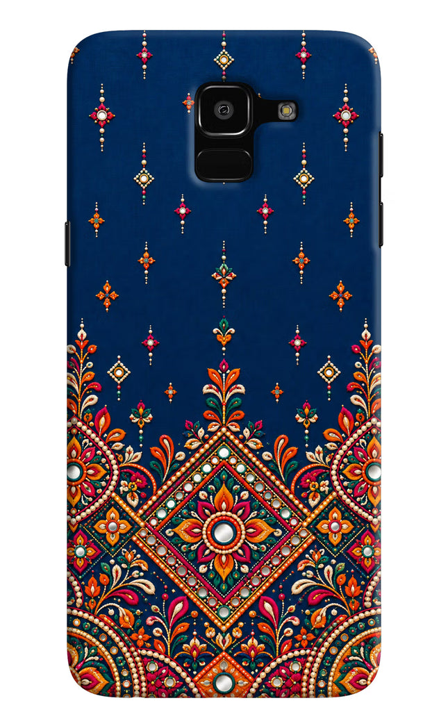 Neel Noor Samsung J6 Hard Case Back Cover by Casekaro