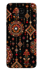 Boho Noir Samsung J6 Hard Case Back Cover by Casekaro