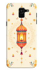 Golden Lantern Samsung J6 Hard Case Back Cover by Casekaro