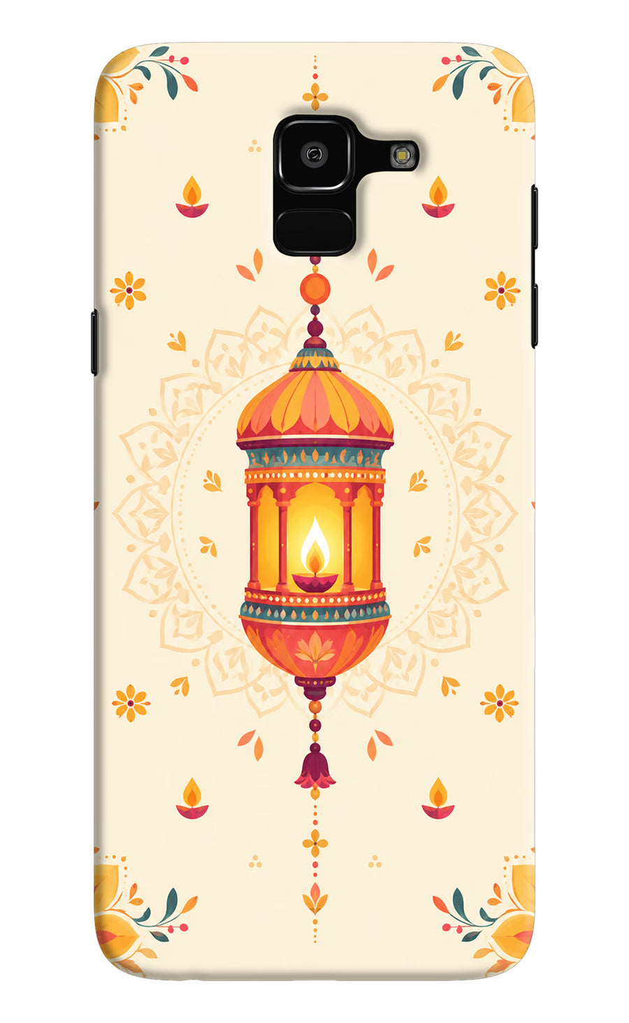 Golden Lantern Samsung J6 Back Cover, Hard case