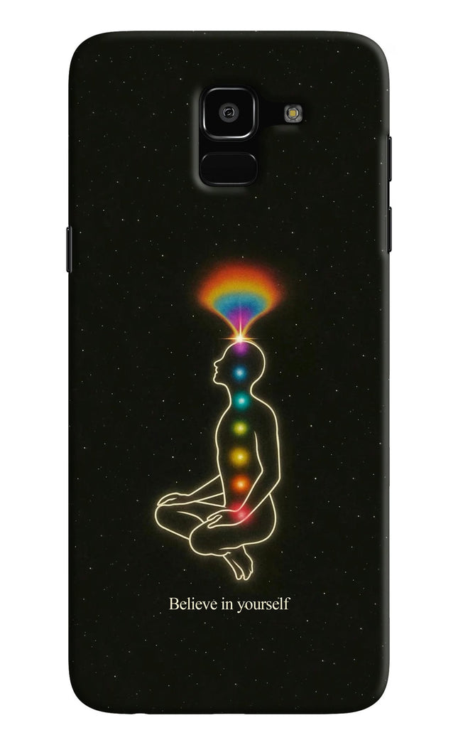Believe in yourself Samsung J6 Hard Case Back Cover by Casekaro