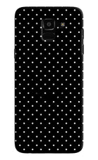 White Dots Samsung J6 Pop Case by Casekaro